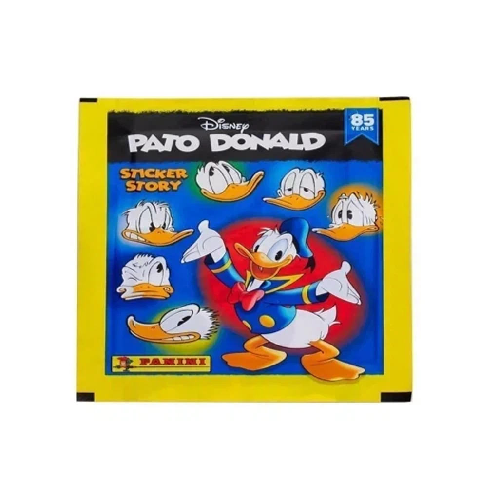 PANINI Дональд Дак 85 лет. История в наклейках. 10 пакетиков.